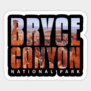 Bryce Canyon National Park--Camping Hiking Sticker